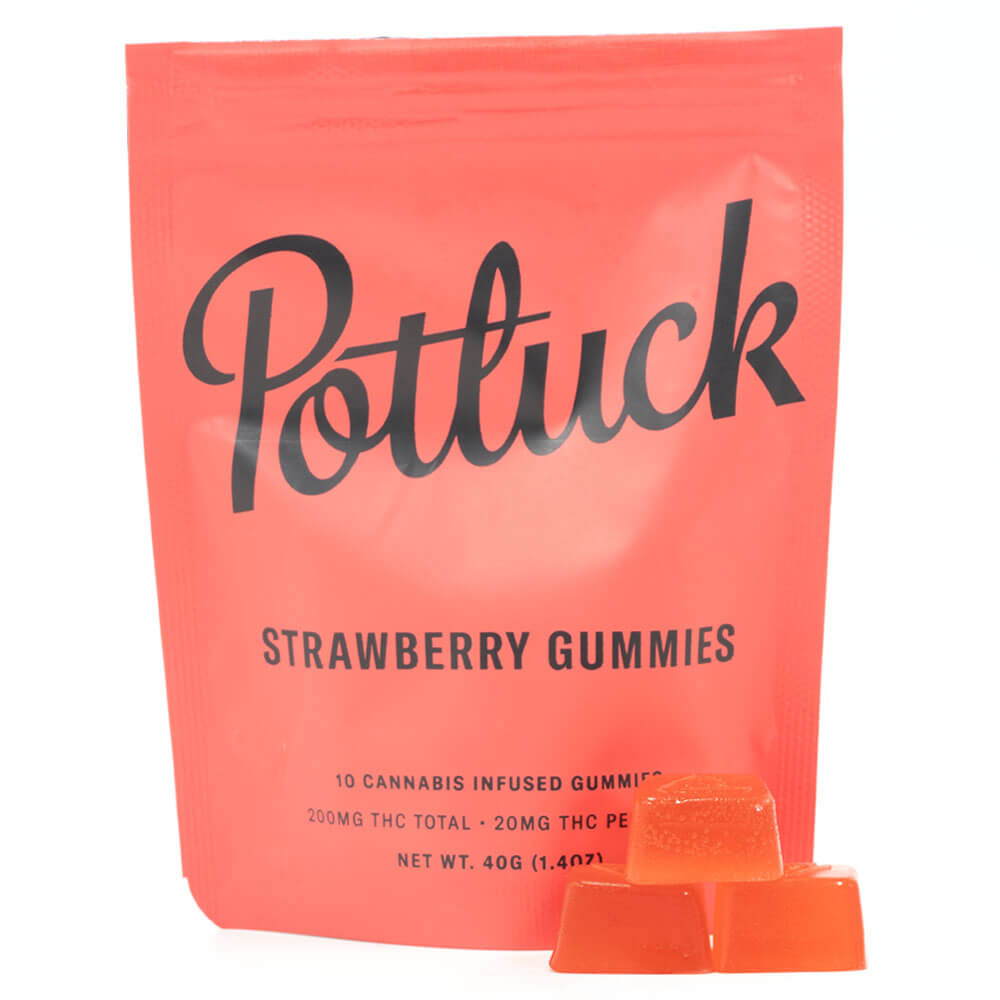 200mg THC Gummies — Potluck