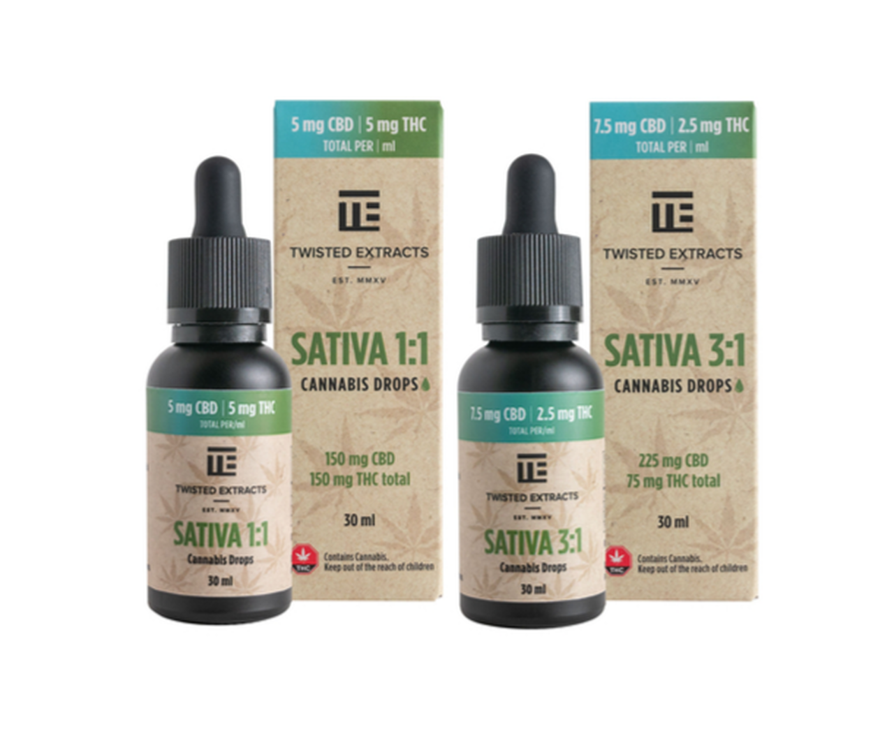 THC Cannabis Oil Drops Sativa (2)