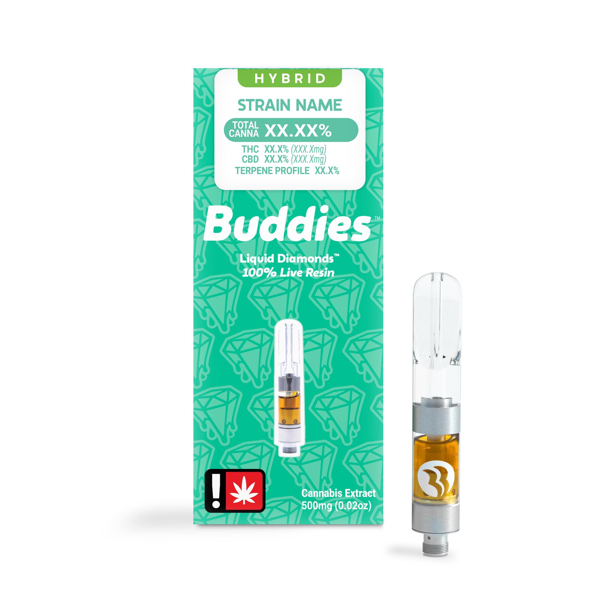 Buddies — Vulcan Fuel Live Resin Cartridge 1g