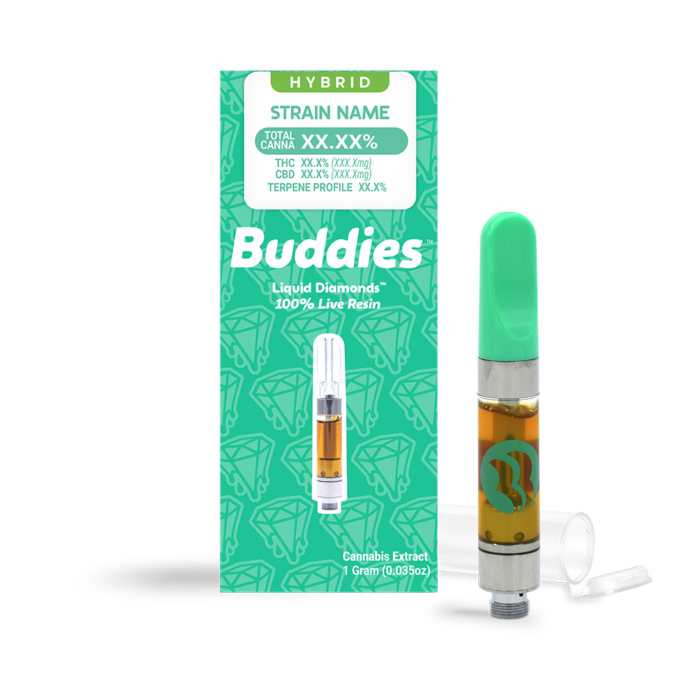 Buddies — Bacio Pancakes Live Resin Cartridge 1g