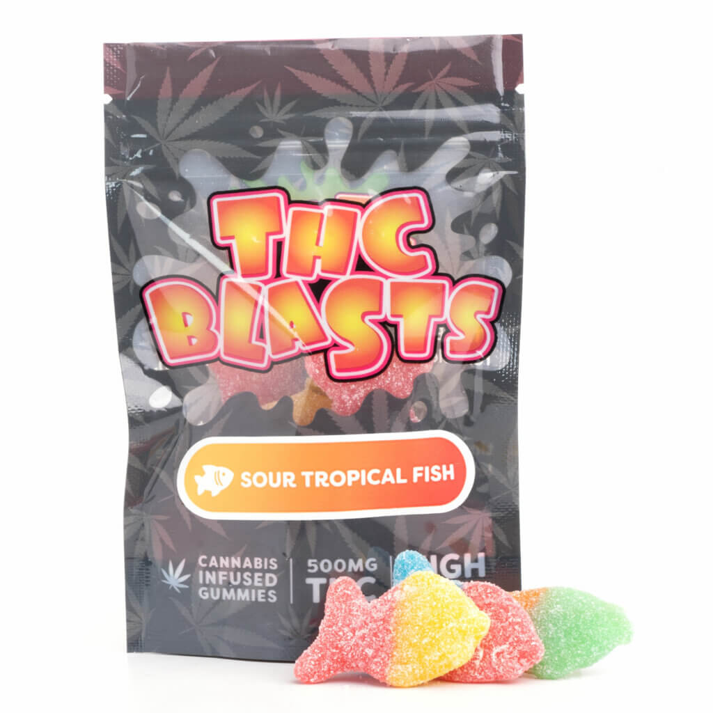 500mg THC Blasts Gummies — Blast Edibles