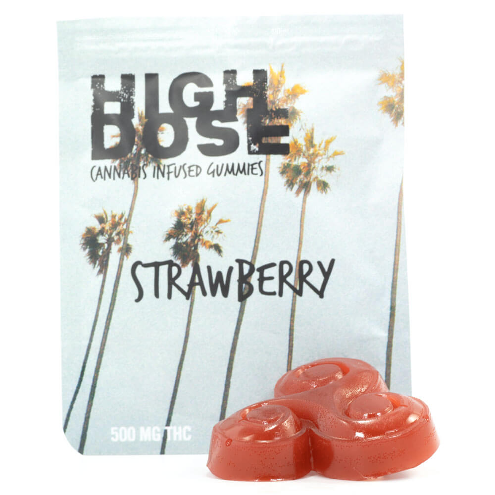 500mg THC Gummies (High Dose)