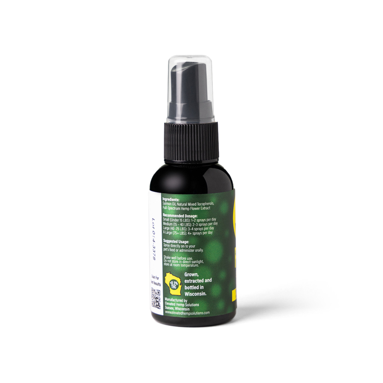Happy Place Hemp — Pet Tincture — 500 mg — 2 oz